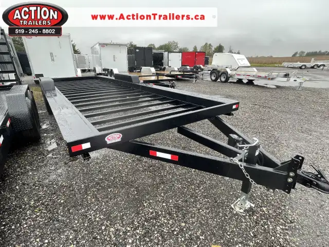Action Series 7' x 24' Tiny home trailer ( 7 ton ) 14,000lb GVWR in Cargo & Utility Trailers in London - Image 2