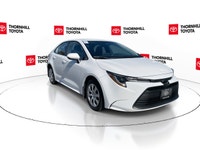 Thornhill Toyota Proudly Presents This White 2025 Toyota Corolla with LE CVT Package, Featuring an O... (image 1)