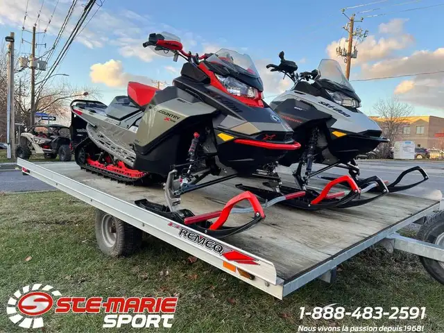 2017 Remeq 2S100EXL Remorque à motoneige double in Cargo & Utility Trailers in Longueuil / South Shore - Image 4
