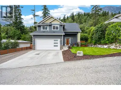 Welcome to 882 Eagleson Crescent in beautiful Lillooet, BC — a thoughtfully designed 2019 Guy Ness b...