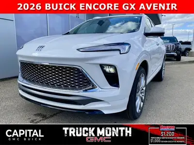 This 2026 ENCORE GX AVENIR is the definition of a luxury AWD SUV. With options like Avenir Technolog...