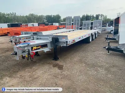 20 and 30 Ton Miska Galvanized Tag-along Air Brake Float Trailers Built right here at our factory in...