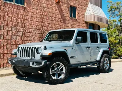 2023 Jeep Wrangler Sahara | 4-Door 4X4 Hard Top 2.0L Turbo I4 Engine (Gasoline) 8-Speed Automatic Tr...
