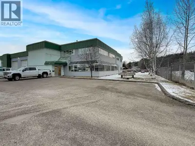 Bright second floor office space with a view of the Nechako River Cutbanks. Contemporary building wi...