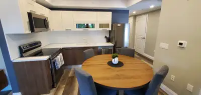 Suite Amenities Fridge Stove Washer in suite Dishwasher available Balconies Ceramic floors Ensuite b...