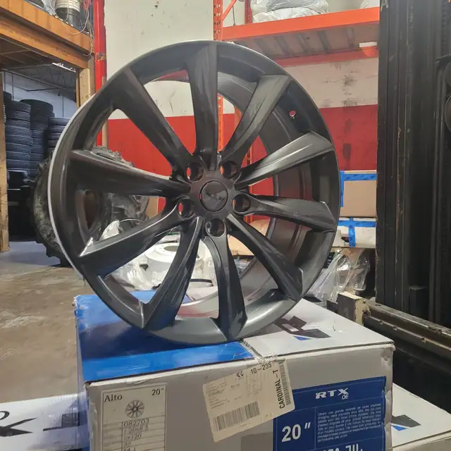 Tesla Turbine OEM Replica wheels for Model X,Y,S  20inch! in Tires & Rims in City of Toronto - Image 2