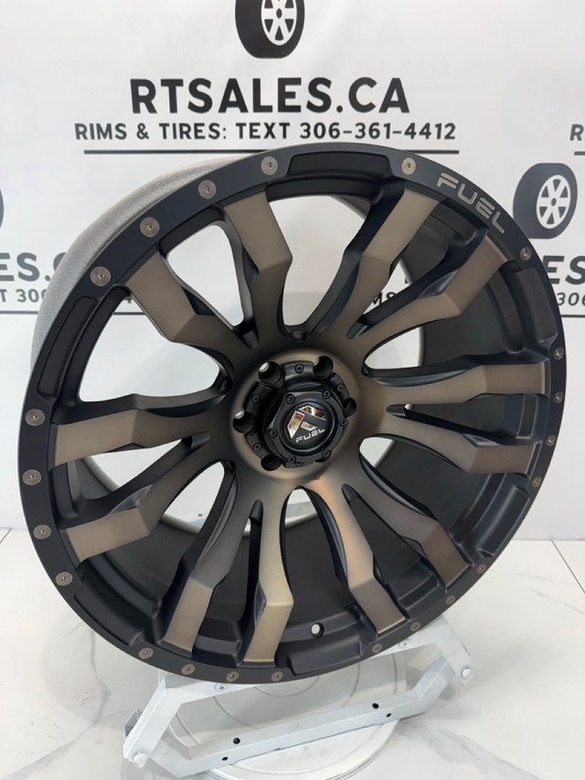 22x10 Fuel Blitz Rims 6x135 Ford F150 in Tires & Rims in Saskatoon