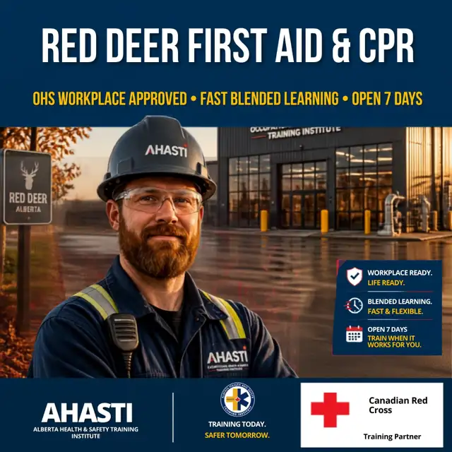 ⚙️ Red Deer OHS First Aid | Get Site-Ready Fast!