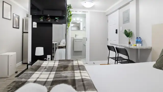 C18 UNIT C - STUDIO – FULLY FURNISHED | ALL UTILITIES in Long Term Rentals in Moncton - Image 5