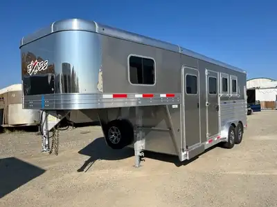 2023 Exiss 7300 Gooseneck with 7'8" height CONSTRUCTION FEATURES: 7'8" inside height - 7'6" outside...