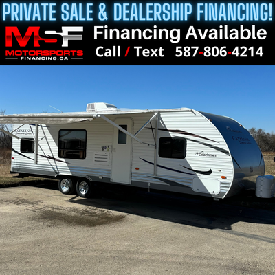 Welcome to Motorsports Financing - Kelowna! 2012 Coachmen Catalina
