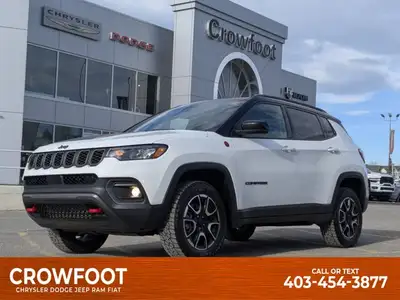 Check out this 2024 Jeep Compass Trailhawk. Its Automatic transmission and Intercooled Turbo Regular...