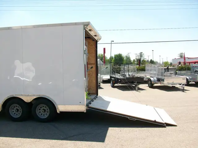2025 Weberlane cargo 8'.6'' x 14' v-nose 2 essieux 5200lb. CONTR in Cargo & Utility Trailers in Laval / North Shore - Image 12