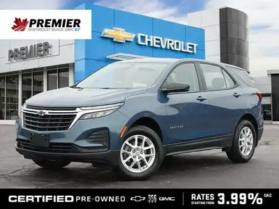 Navigate every journey with confidence and comfort in the 2024 Chevrolet Equinox LS. Dressed in stri...