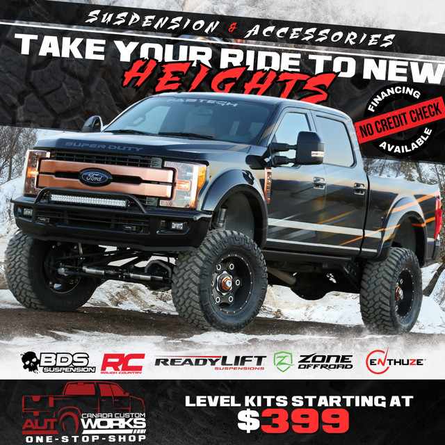 Finance Your Lift-BDS/Rough Country & MORE! Level Kits from $399 in Other Parts & Accessories in Regina - Image 2