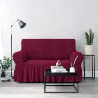 NICEEC Sofa Slipcover Red Sofa Cover