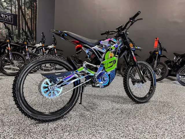 2025 79Bike Falcon Pro Electric Dirt Bike Silver Metallic in Street, Cruisers & Choppers in Strathcona County - Image 5