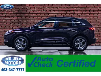 **ONE OWNER - ACCIDENT FREE** 27,369 KM This 2024 Ford Escape AWD ST Line is powered by a 1.5L EcoBo...