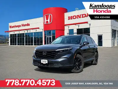 Pre-Owned 2023 Honda CR-V Sport - Remote Start | Heated Leather-Wrapped Steering Wheel | Sunroof | A...
