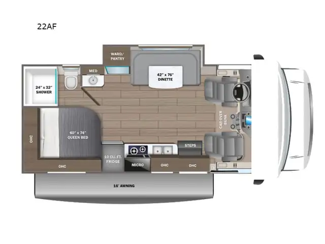 2024 Jayco Redhawk SE redhawk 22A 1 extension Classe C 24 pieds in RVs & Motorhomes in Laval / North Shore - Image 4