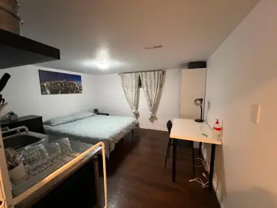 Furnished Room With Private Bathroom Near Kennedy Station