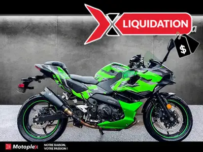 Motoplex St-Eustache NINJA Z7 HYBRIDE LIQUIDATION FIN DE SAISON CHEZ GROUPE MOTOPLEX ! Les meilleurs...