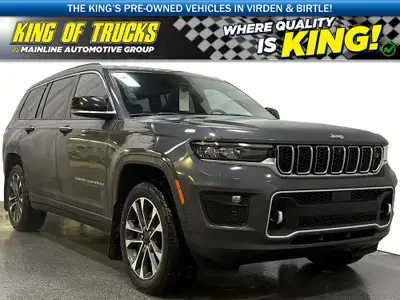 Experience refined capability and comfort with the 2022 Jeep Grand Cherokee L Overland, now availabl...