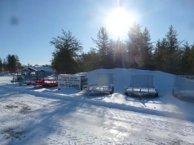 New K-Trail 6x12 Galvanized Dump Trailer in Cargo & Utility Trailers in Sudbury - Image 5