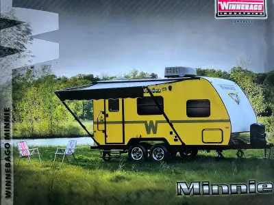 Winnebago Mini. Twin Axle. Original owners. Trailer is very well finished and maintained. Lots of St...