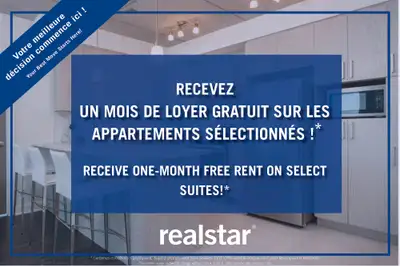 4-1/2 À LOUER À CHOMEDY LAVAL | 4-1/2 FOR RENT IN CHOMEDY LAVAL
