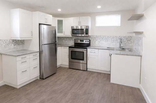 Professionally renovated, bright and spacious legal 2-bedroom basement suite located on a quiet, tre...