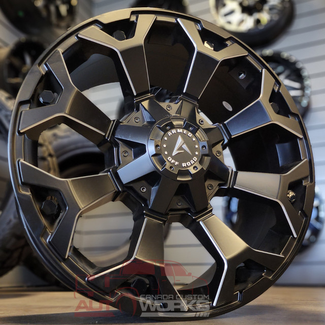 ARMED ATTACK CLEARANCE WHEELS! 20in Full Set $890! 5, 6 & 8 Bolt in Tires & Rims in Calgary