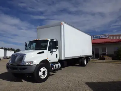 Welcome to Andy's Truck Sales. 2018 INTERNATIONAL 4300 WITH 26 FT MULTI VANS DRYVAN STK #3340 ; 187,...