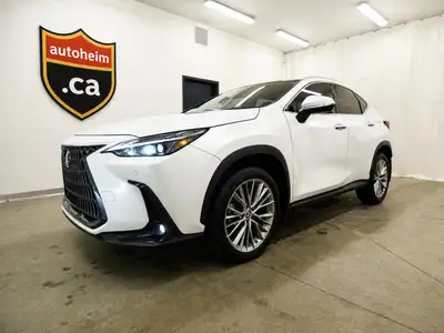 Découvrez votre prochaine aventure : le superbe Lexus NX 350 blanc 2023. Ce n'est pas qu'une voiture...