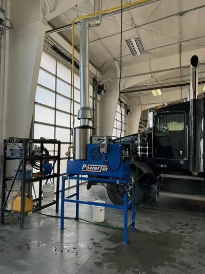 587 777 7170 Natural Gas Hot Water Pressure Washers 4 Gallons Per Minute With 3000 PSI And Bigger Ca...