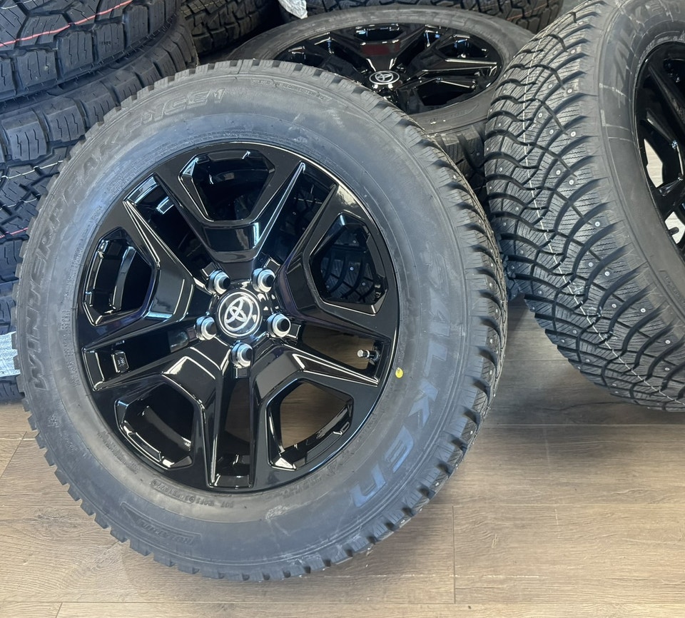 225/65R17 Falken Winterpeak F-Ice Studded Tires on 17” Rims | Tires ...