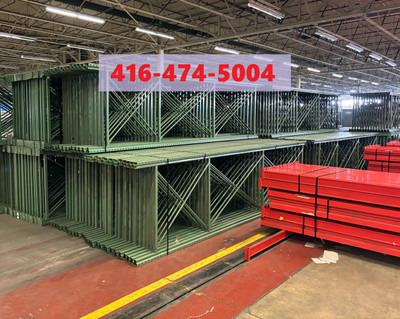 Price Lowered for immediate SALE USED Pallet Racking 15' High