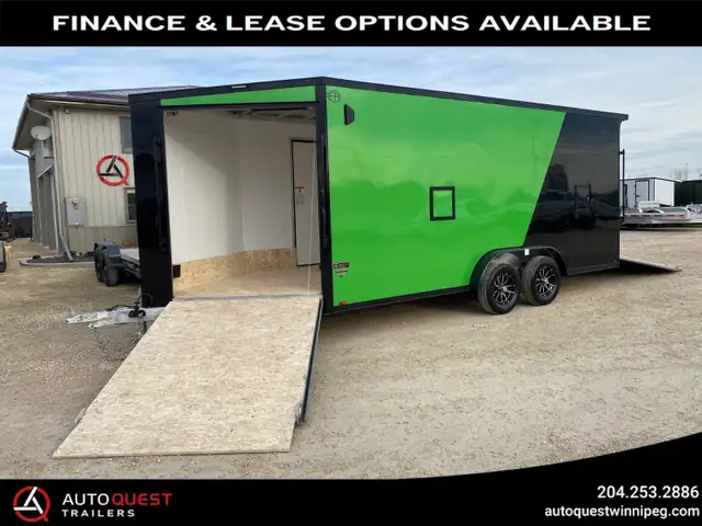 2026 AmeraLite 7.5' x 23' x 84" V-Nose Snowmobile Trailer in Cargo & Utility Trailers in Thunder Bay - Image 2