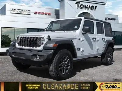 This Jeep Wrangler delivers a Intercooled Turbo Premium Unleaded I-4 2.0 L/122 engine powering this...