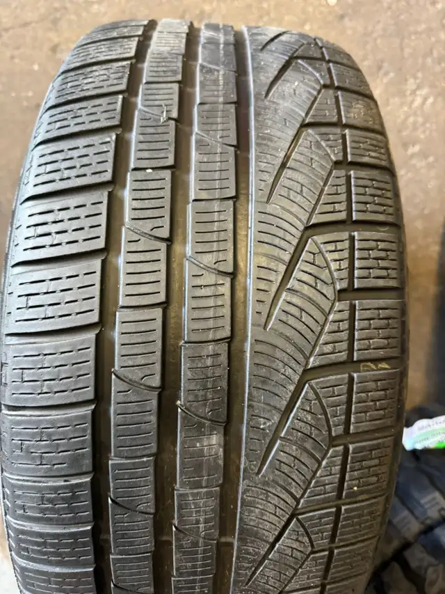 Four New 20″ 5x120 Vossen Replica  w/ 265/40r20 pirelli winter in Tires & Rims in Oakville / Halton Region - Image 4