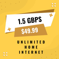 *INTERNET HOME INTERNE* Rogers 1.5 gbps