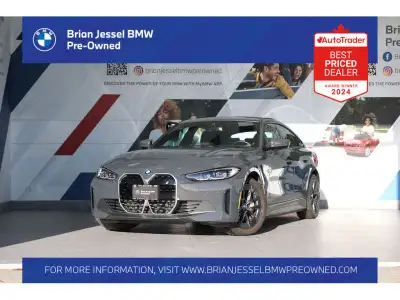 2024 BMW i4 eDrive40 Electric Motor RWD Single-Speed Automatic EXTERIOR - DRAVIT GREY METALLIC INTER...