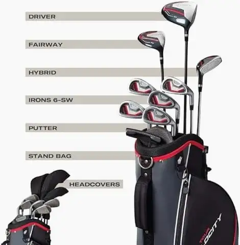 Wilson Tour Velocity Golf Set - Best Price · Ships Free in Golf in London - Image 4