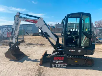 2022 BOBCAT E32 MINI EXCAVATOR-SIMILAR TO CAT ,KUBOTA,JOHN DEERE,BOBCAT,CATERPILLAR,YANMAR,VOLVO, NE...