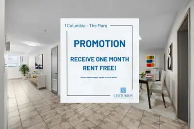 The MARQ at 1 Columbia St. is located in the fantastic location of King Street North and Columbia St...