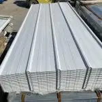 NEW 29 GA WHITE CHARCOAL GRAY STEEL SIDING SHEET in Roofing in Medicine Hat - Image 4