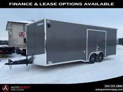 WE DELIVER - This trailer is located in Winnipeg, MB. Brand new factory direct 2026 US Cargo 8.5’ x...