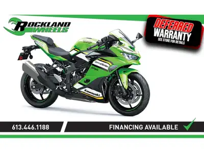 2025 Kawasaki NINJA ZX-4RR KRT Performance Supersport dans un Format Compact La 2025 Kawasaki Ninja...