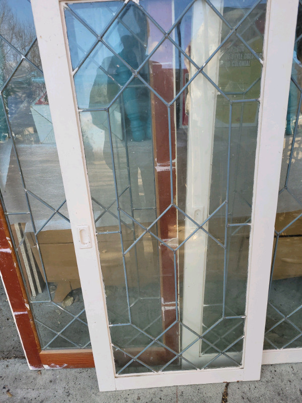 3 Leaded Glass  Windows  or $150.00 Each in Windows, Doors & Trim in Lethbridge - Image 2