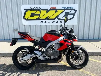 NEW APRILIA TUONO 457 $750 REBATE APPLIED. CALL/TEXT 403-230-1920.Lightweight power, big-bike DNAThe...